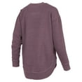 thumbnail image 3 of Women's Pressbox Maroon Texas A&M Aggies Westin Poncho V-Neck Pullover Sweatshirt, 3 of 3