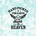 thumbnail image 4 of Inktastic Handpicked for Earth by My Aunt in Heaven with Angel Wings Boys or Girls Baby Bodysuit, 4 of 5