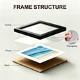 thumbnail image 4 of AEVETE 4x6 Picture Frames Black Set of 6, Wall and Tabletop Display for Home Office Decor, 4 of 7