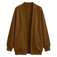 thumbnail image 7 of Lmueinov Cardigan Sweaters for Women Long Sleeve Open Front with Pockets Fleece Lightweight Soft Casual Sweater for Work Office Trendy Outfits 2026, 7 of 7