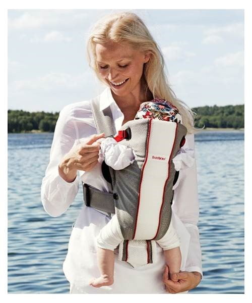 baby bjorn carrier white mesh