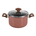 thumbnail image 1 of Olla de 20 cm con Tapa Vasconia Prime Rosa de Vitroacero®, 1 of 4