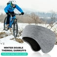 thumbnail image 5 of Toudaret 1 Pcs Men Women Ear Warmers Headband Winter Solid Color Foldable Ear Muffs Cycling Hiking Skiing Ear Warmers Headband, 5 of 8