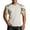 White, variant on Men's T-Shirt, Lightweight Summer Print Short Sleeve Crewneck Top with Raglan Sleeves