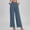 Blue - 1, variant on Tawop Ladies Pants Work Slacks for Women Women's Slacks Pants for Women Trendy Pockets Business Casual Pants Strechy Straight Female Office Elastic Waist Dress Pants Pull on Trousers