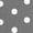 Gray, variant on Fengqque Women's Polka Dot Printed Short Sleeve Round Neck Tight Top Casual Waist-cinching Daily Top White XL(XL)
