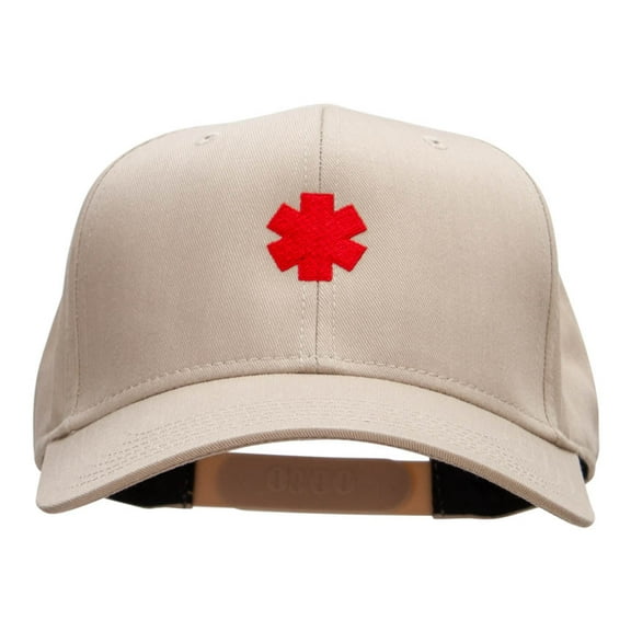 Medical Alert Embroidered Low Profile Cap - Khaki OSFM