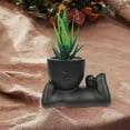 thumbnail image 5 of Modern Mini Ceramic Succulent Plant Pot, Cute Desktop Planter for Home Gardening and Table Decoration, 5 of 5
