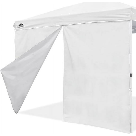 EAGLE PEAK 10x10 White Outdoor Canopy Sidewalls, Durable