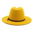 thumbnail image 5 of JFBUJC Women Or Men Woolen Felt Fedora Hat, 5 of 5