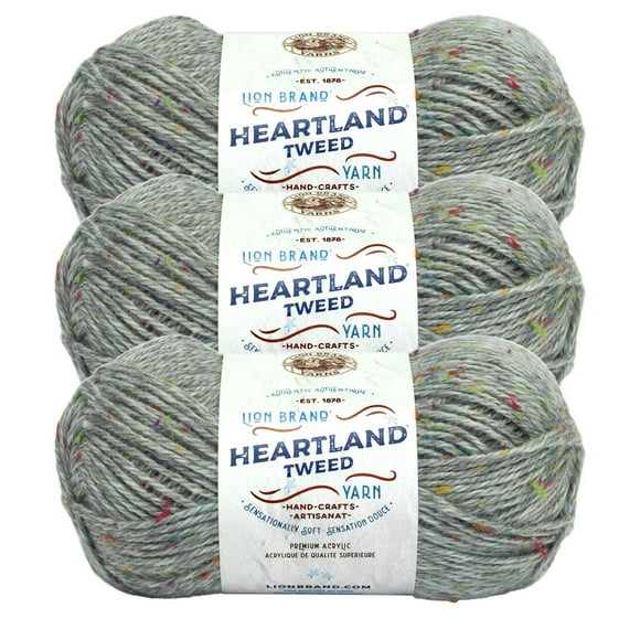 Lion Brand Yarn Heartland Yarn 3Pack