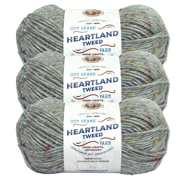Lion Brand Yarn Heartland Yarn 3Pack