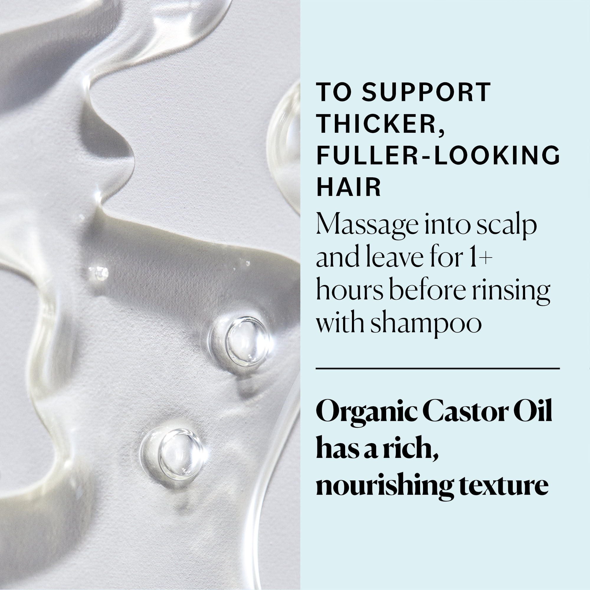 Sky Organics Organic Castor Oil to Condition for Hair, Lashes, and Brows, 6 fl oz