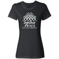 thumbnail image 3 of Inktastic Together, We Fight Lung Cancer Awareness Women's T-Shirt, 3 of 5