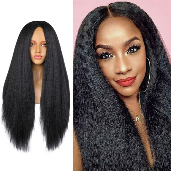 DOPI Black Ladies Transparent Lace Front Wig Brazilian Water Wave Front Lace Wig Natural Color Fluffy Front Lace Wig Natural Color