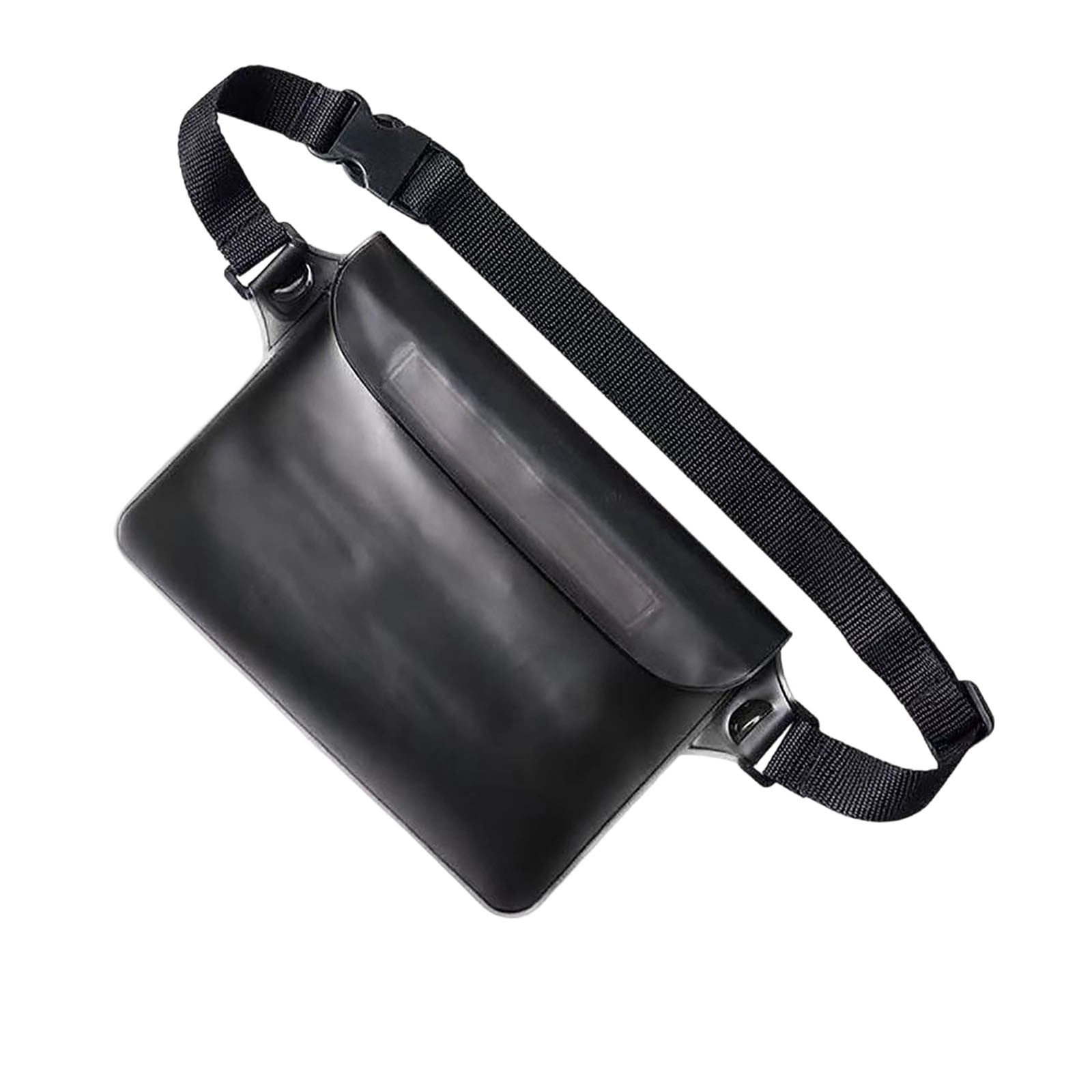 Leeye Floating Waterproof Waist Pouch for Swimming and Beach, Large Capacity Phone Dry Bag with 3 Seals, A, 9.06x9.06x0.20in