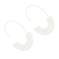 thumbnail image 3 of Qarigey 1 par de aretes de estilo simple con estampado de leopardo en forma de U para niñas adolescentes Ropa, zapatos y accesorios Miscelánea Blanco Qarigey AP010170-01, 3 of 6