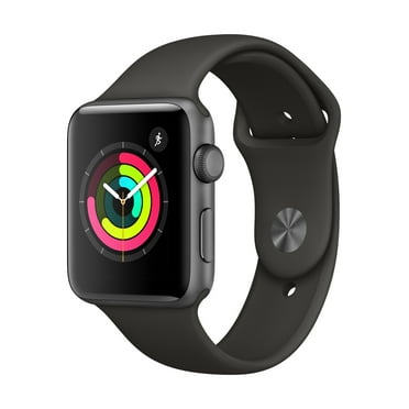 beneden beddengoed idioom Apple Watch Series 3 GPS - 38mm - Sport Band - Aluminum Case - Walmart.com