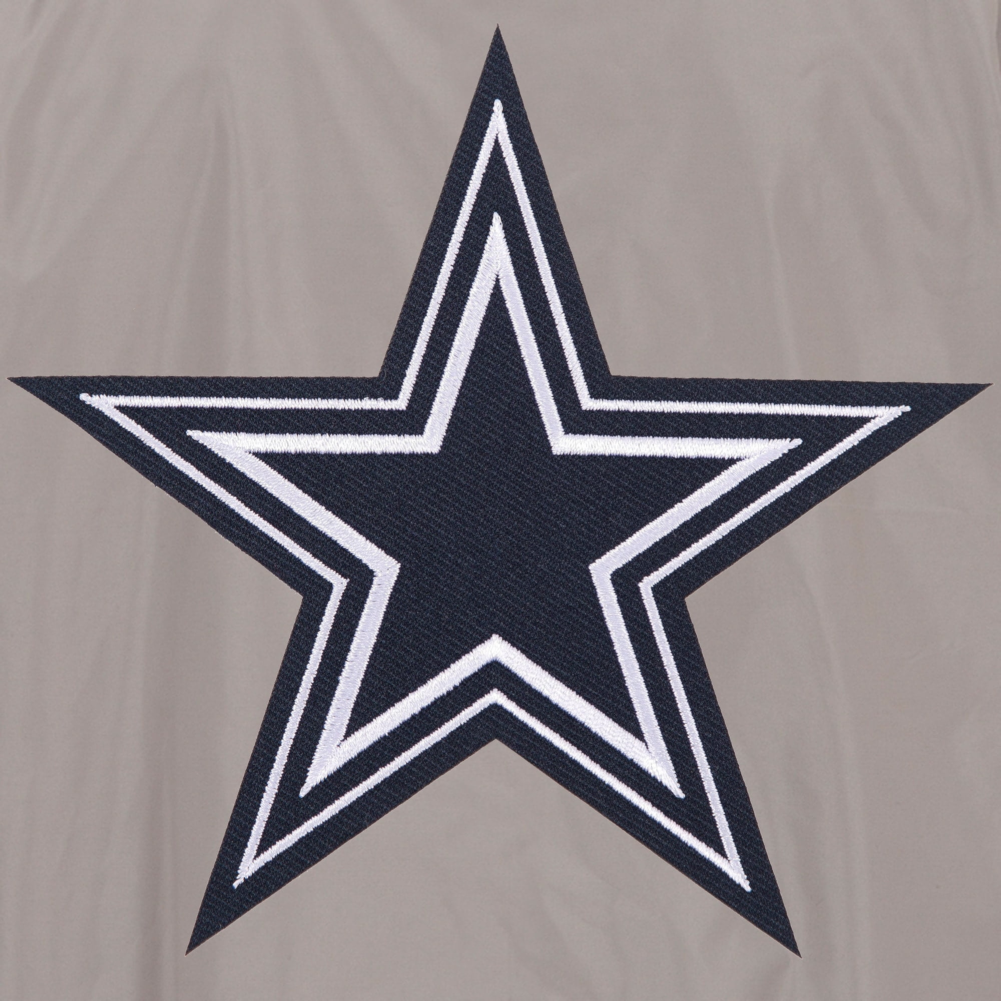 Dallas Cowboys JH Design Bomber Jacket - Gray