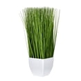 thumbnail image 1 of Vickerman 22.5" Green Potted Grass - FV190222, 1 of 2