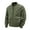 Olive Green, variant on WREESH Fashion Jacket Men'S Solid Color Baseball Suit Functional Multi Pocket Coat Three Coat Work Jacket Olive Green
