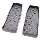 2Pcs Rowing Machine Foot Pedal Fitness Equipment Accessories Replacements Convenient Installation Good Performance Anti Slip 14x5.9inch