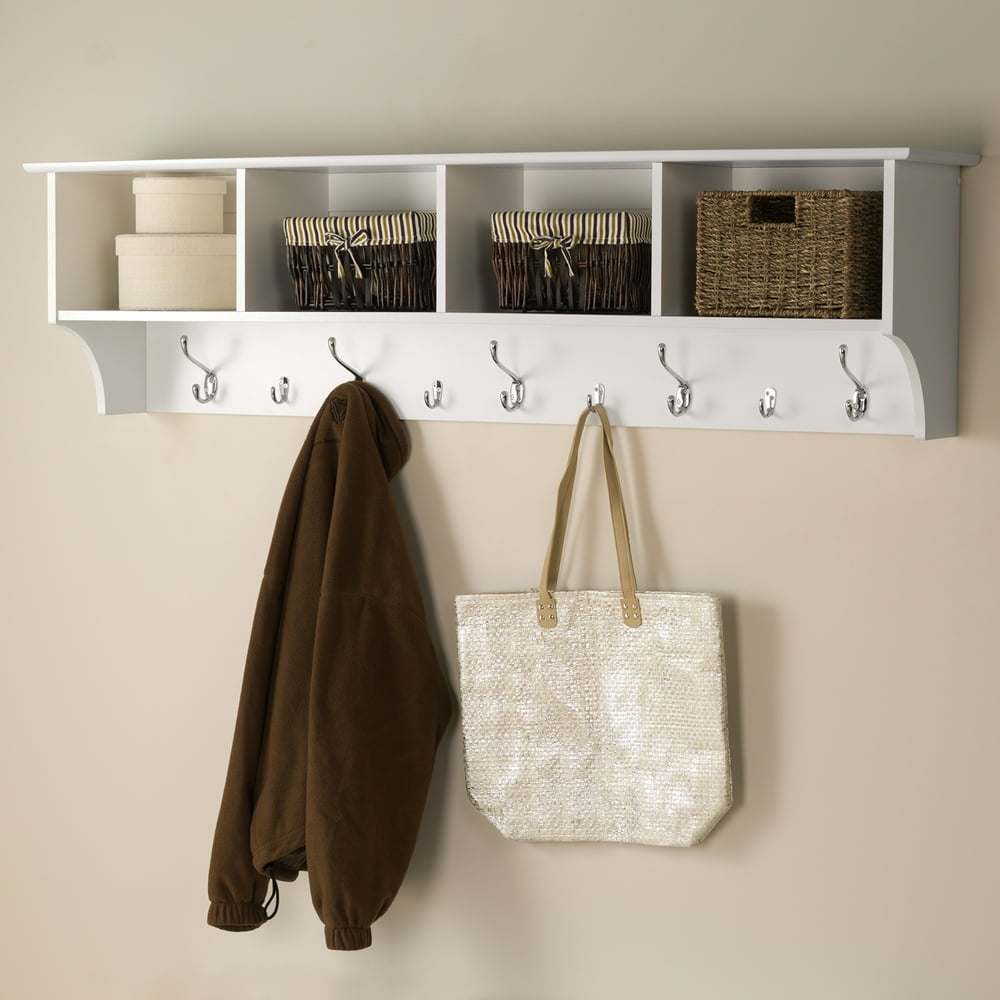 Prepac Hanging Entryway Wall Shelf, 60" Wide