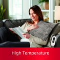 thumbnail image 4 of MesaSe 12x24 Inches Extra Large Electric Heating Pad For Back  Neck  Shoulder  Abdomen  And Leg Muscle Comfort - 4 Heat Levels  2-Hour Auto-Off  Moist/Dry Heat  Machine Washable, 4 of 7