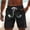 Black, variant on Mens Swim Trunks Board Shorts Funny Cartoon Face Print Swimming Trunks Quick Dry Beach Shorts Casual Summer Short