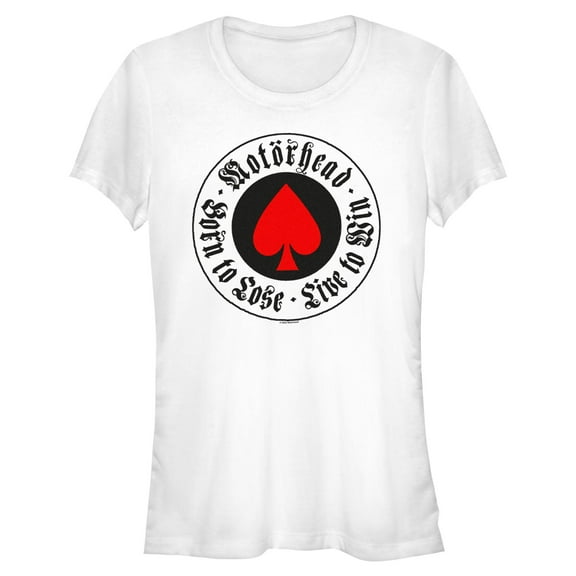 Juniors Motorhead Born To Lose, Live To Sin T Shirt