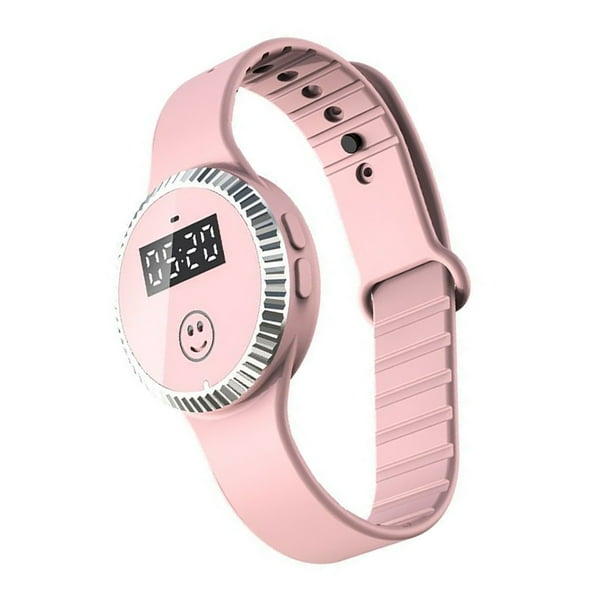 Repelente De Mosquitos, Reloj Inteligente Recargable Por Usb Para Acampar, Senderismo, Pesca, Resistente Al Agua, Reloj Electrónico Antimosquitos Minnieouse HA044844-03
