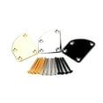 thumbnail image 3 of 4 Holes Guitar Neck Plate Mounting with Screws Accessory Instrument Repairing Board Maintenance Accessory Professional Learner Gold, 3 of 9