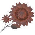 thumbnail image 3 of unbranded Girasol Metálico Café Para Jardín Con Estaca Para De Patio Y Jardín Exterior, 3 of 8