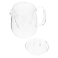 thumbnail image 1 of Glass Teapot Stovetop 18 Oz/550ml, Double Wall Clear Tea Kettle With Handle, Teapot Blooming And Loose Leaf Tea Maker Tea Brewer For Camping, 1 of 4