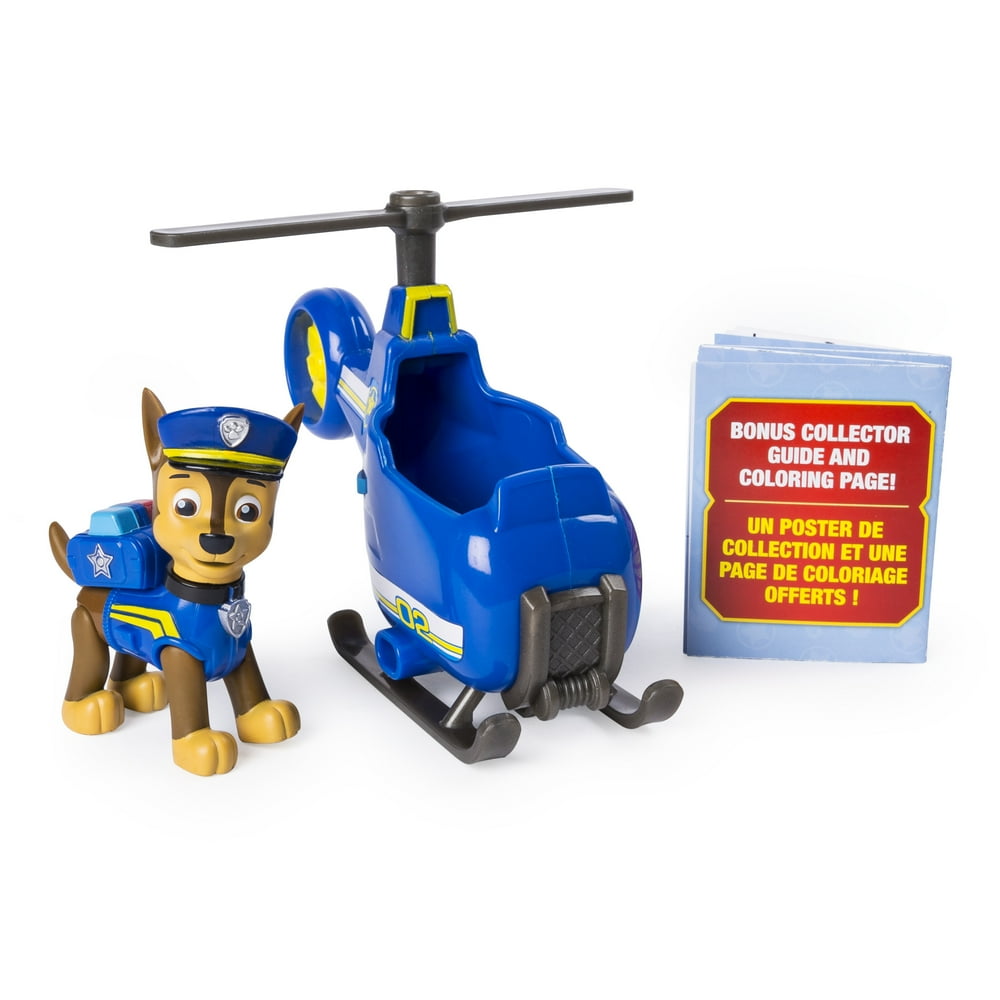 PAW Patrol Ultimate Rescue, Chase's Mini Helicopter with Collectible
