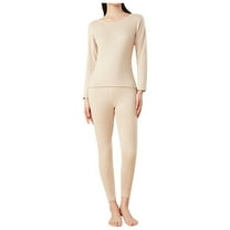 Women's Thermal Underwear Set Warm Keeping Base Layer Top and Bottom Museum Quality Autumn Clothing Comfortable Pants