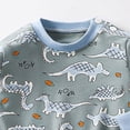 thumbnail image 6 of CAUYDY Toddler Girl Pjs Newborn Sleepwear Cute Long Sleeved Top and Pants 2Pcs Set Infant Outfits Baby Clothes for Girls Fall Winter 12M 18M 24M 1T 2T Sizes 1-2 Years,Grey, 6 of 9