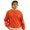 Orange Red, variant on Monterey Club Men's Flatback Knit Crew Pullover #1731