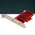 thumbnail image 3 of For Intel AX200 Bluetooth 5.0 PCI‑E DesktopWireless Network Card with 8DBi Antenna, 3 of 4