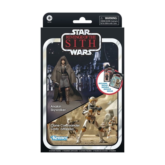 Star Wars The Vintage Collection Anakin Skywalker & Clone Commander Cody Action Figure (3.75 in.)