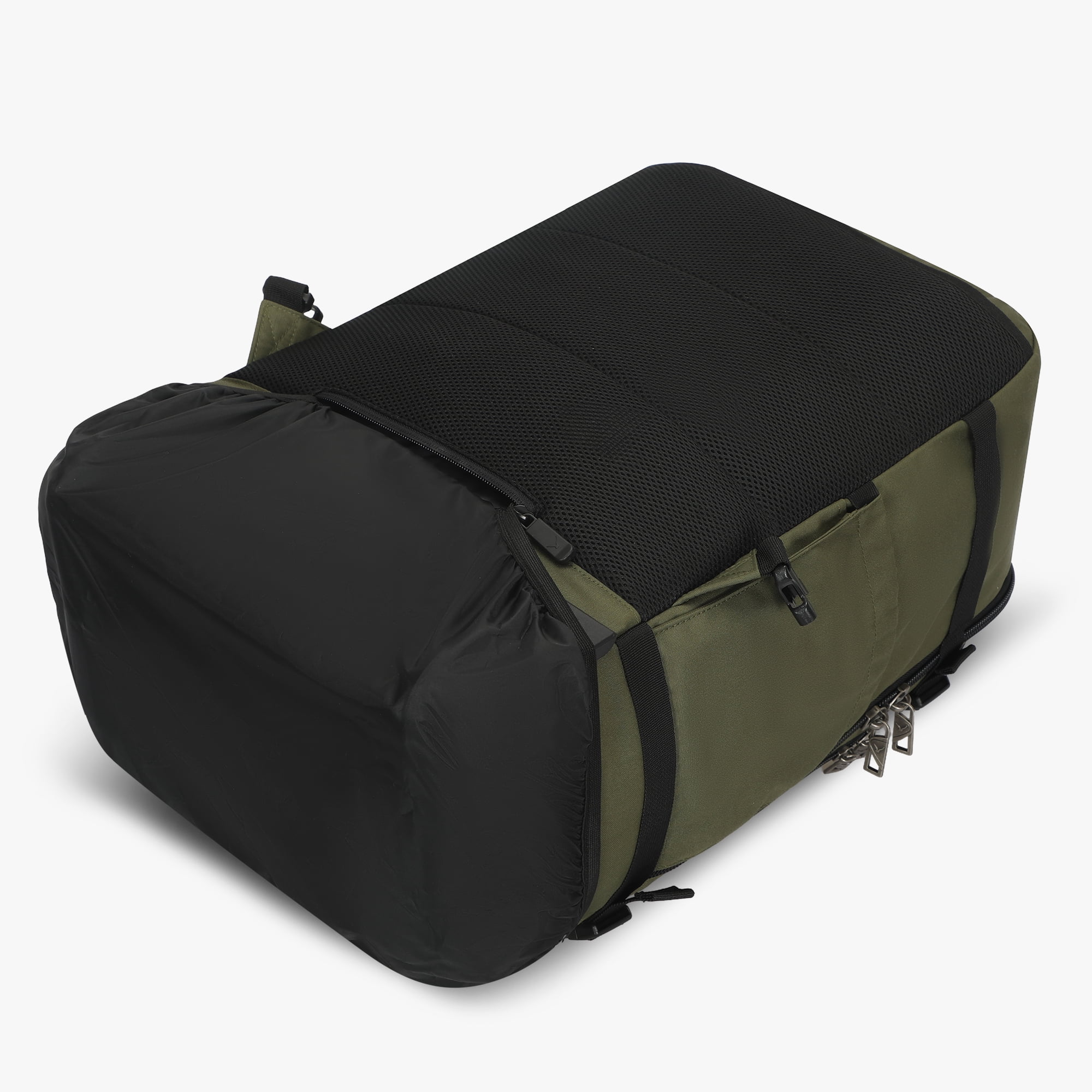 Convertible Wheeled Laptop Carry-On Bag (42L) – Hynes Eagle – Army Green