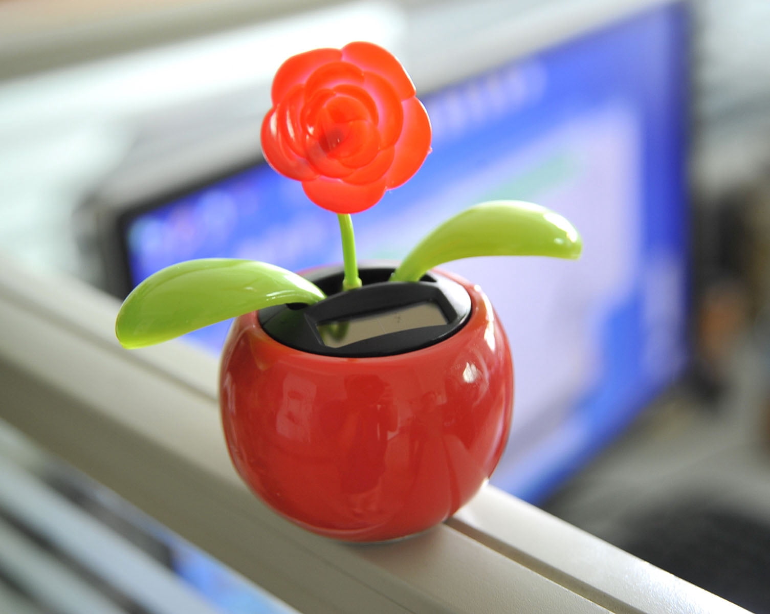 Solar Flower Toy Mother\' Day Decoration