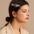 thumbnail image 4 of Women‘s Hair Clip Rhinestone Flower Decor Creative Hair Side Clip Hair Barrette, 4 of 10