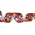 thumbnail image 2 of Ludlz Christmas Ribbon with LED Lights Waterproof Fabric Gift Wrapping Ribbons for Outdoor, 2 of 8