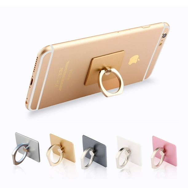 medio presentación jardín 10 Pcs Cell Phone Ring Holder Phone Ring Stand Holder Finger Ring Phone  Grip Stand 360 Degree Rotation Universal for Sma - Walmart.com