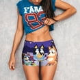 thumbnail image 3 of Lsque Bluey Pattern High Waisted Biker Shorts for Women-Tummy Control Fitness Athletic Workout Running Yoga Gym Shorts,Moisture-Wicking-XX-Large, 3 of 9