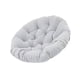 thumbnail image 5 of Cojín colgante para silla de huevo, cojín para columpio, elegante, transpirable, multifuncional, práctico y suave, para sillas de jardín. Gris, 5 of 8