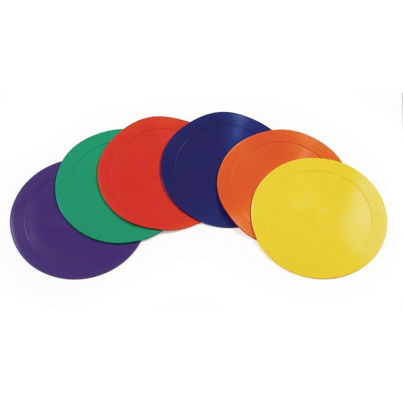 Excellerations Poly-Vinyl Spot Markers - Set of 6