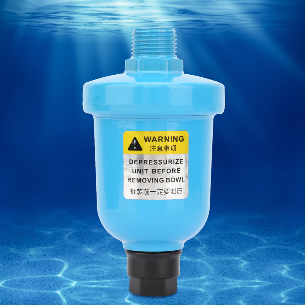 Kritne G1/2 1.0Mpa Automatic Drain Valve Aluminum Auto Drainer for Air