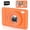 Orange, variant on W&O Kids Digital Camera 64MP with 16X Zoom, 2.8" LCD Screen, Point and Shoot Camera for Boys Girls, Built-in Games, Compact Beginner Camera with SD Card, White Gift Toy